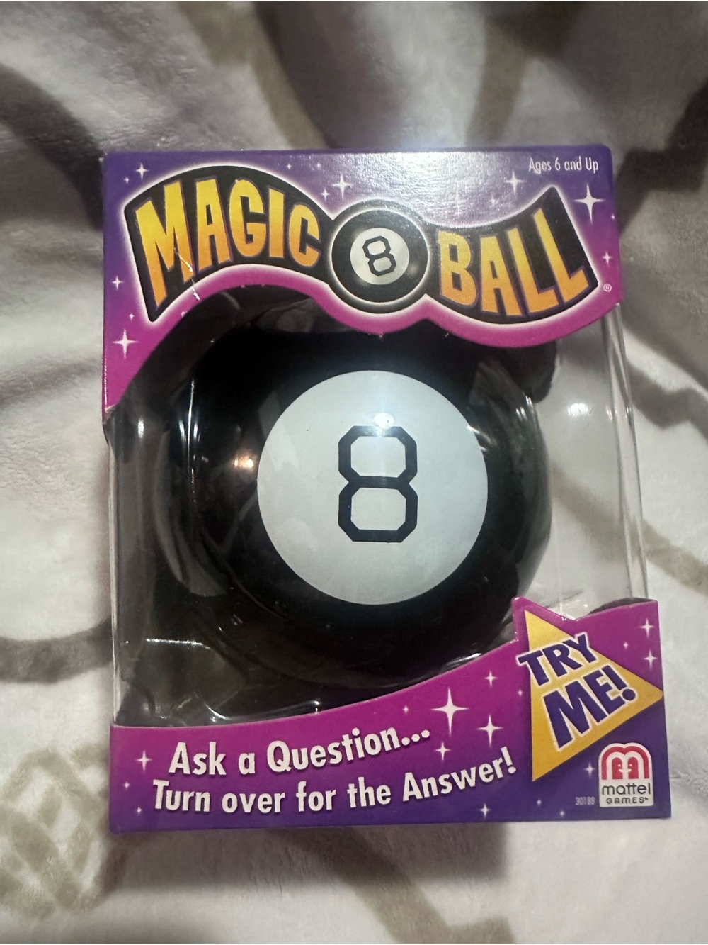 Mattel✨💜🖤Magic 8 Ball - Black
